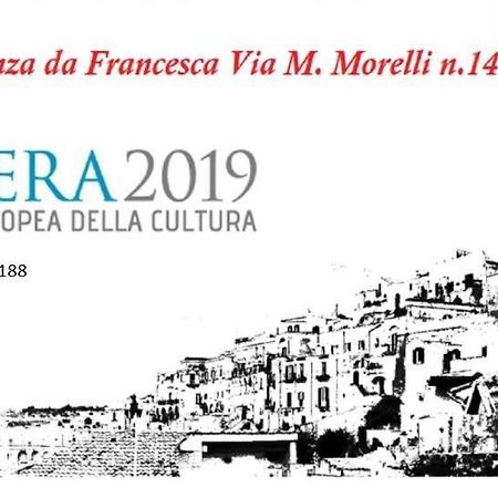 Appartamento Da Maria Francesca Matera Extérieur photo